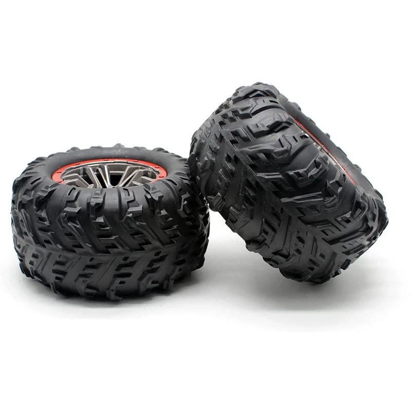 Для 1/10 9125 RC грузовики шины колеса 25 ZJ02 для Hosim высокая скорость S920 Грузовики (2