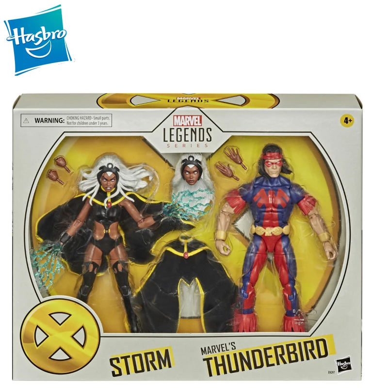 

Hasbro Marvel Legends Avengers Superhero X-MEN Storm Thunderbird Anime Action & Toy figures Model Toys For Children 6inch