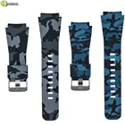 Ремешок силиконовый для смарт-часов huami Amazfit Stratos 2 2S  HUAWEI Watch 2 pro  honor magic, 22 мм