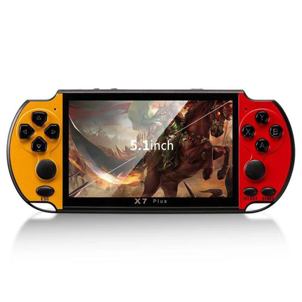 Mini Retro Handheld Game Console Player 5.1 inch Portable Classic Built-in 3000 Games Support GBA MAME Arcade TV AV Output | Электроника