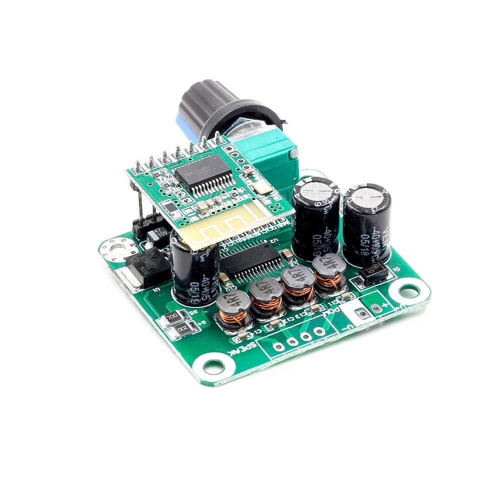 Bluetooth 4,2 TPA3110 15 Вт+ 15 Вт Цифровой стерео аудио Мощность модуль усилителя 12 V-24 V автомобиль для USB Динамик, Портативный Динамик