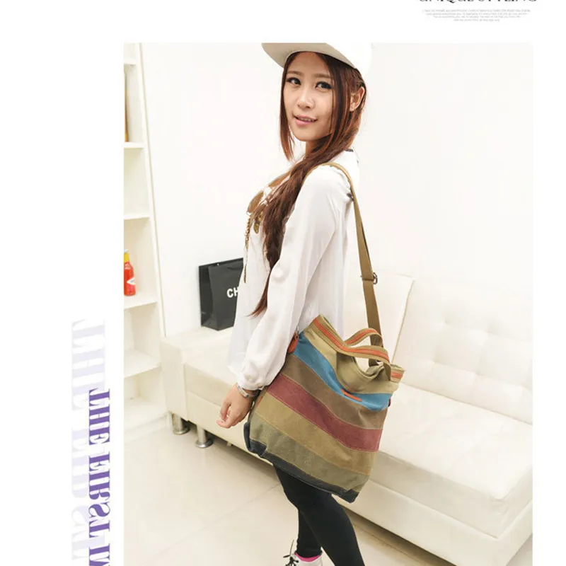 Squirrel fashion panelled color women Messenger Bags vogue Canvas patchwork bolsas Shopping Handbag Casual Tote Shoulder Bag | Багаж и