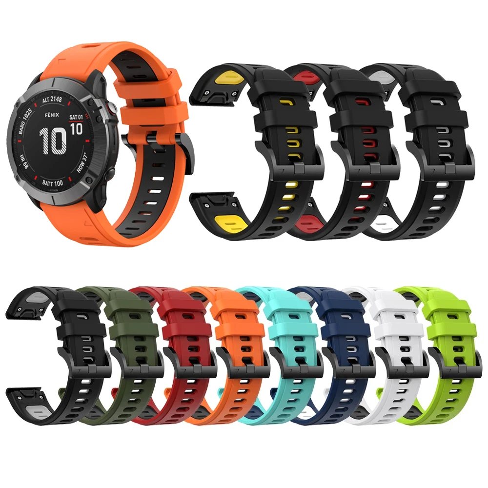 

Силиконовый ремешок для Garmin Fenix 6, 5 Plus, Fenix6 Pro, Forerunner 945, 935