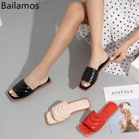 2021 fashion women weave slides ladies outdoor beach sandal lady shoes flat slippers woman home slippers female flip flop