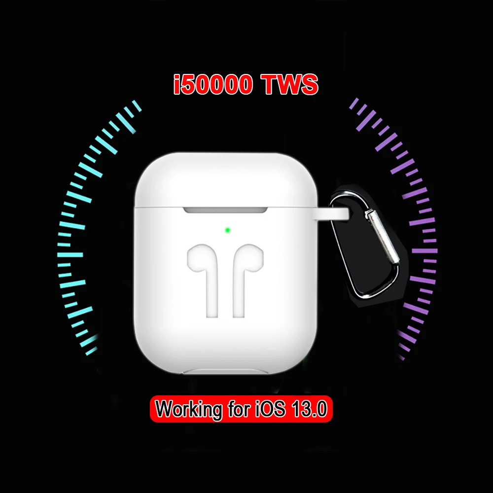 I50000 TWS-вкладыши беспроводная гарнитура pop-up 8D сабвуфер Bluetooth 5,0 гарнитура i50000 гарнитура PK i9999 i20000 TWS