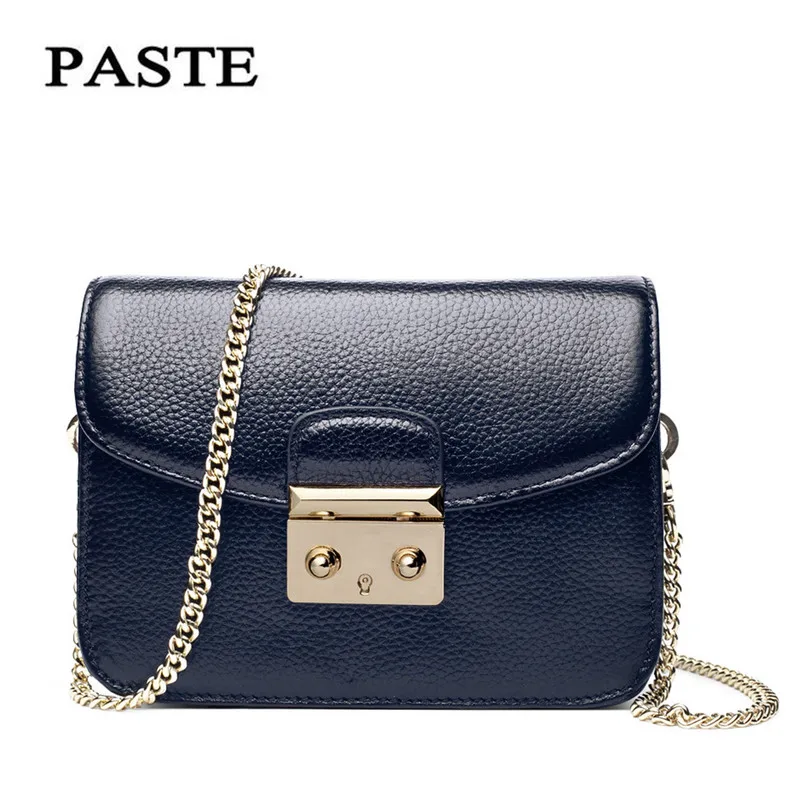 

new fashion women's bag top layer cowhide r single shoulder mini bag 0205
