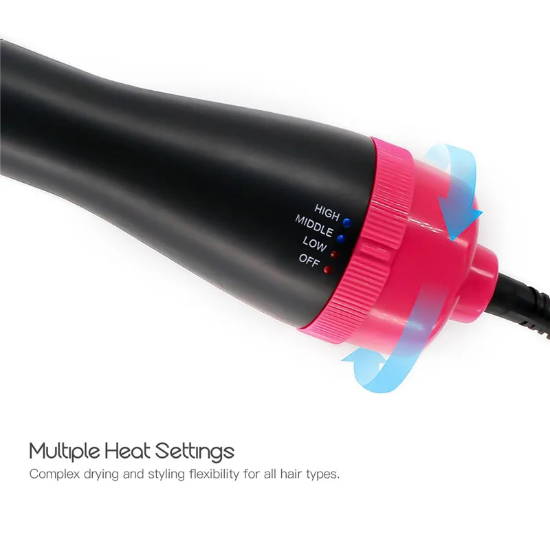 Профессиональный фен для волос и воздуходувка 1000 Вт горячего воздуха щетка с