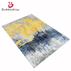Желтые ковры Bubble Kiss для гостиной, скандинавский абстрактный мягкий напольный коврик, домашний декоративный ковер для спальни, гостиной, дивана, стола