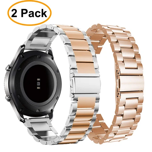 8 Huawei watch gt ремешок для samsung galaxy watch 46 мм active S3 Frontier/классический ремешок для часов металлический браслет ремень+ пленка+ инструмент - Цвет ремешка: 8