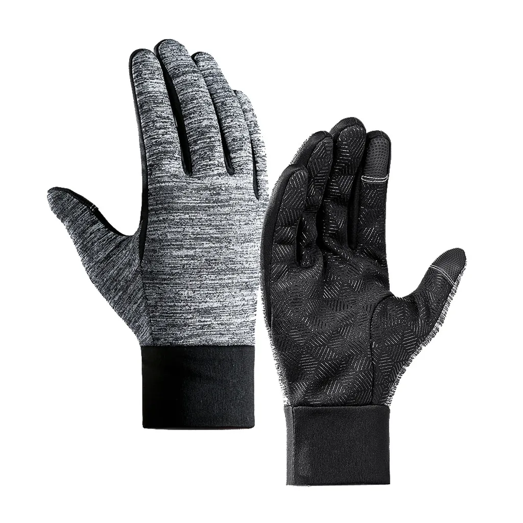 Лыжные ветрозащитные перчатки с сенсорным экраном спортивные mtb Нескользящие