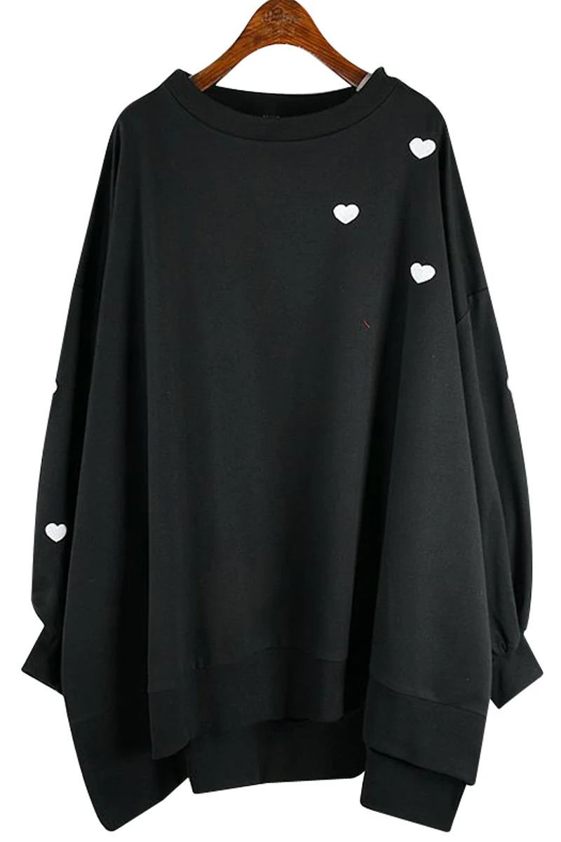 XITAO корейский стиль женская Толстовка свободного размера плюс одежда весна 2020