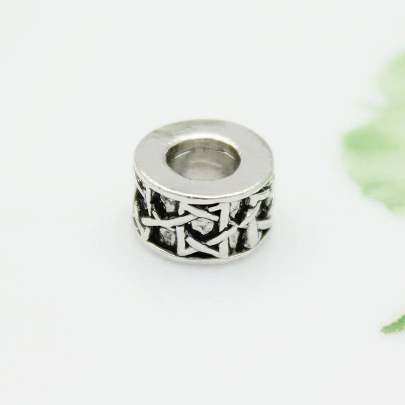 Бусина Шарм Звезда Давида с прямыми отверстиями 5 мм|bracelet glass|bracelet slaveday family |