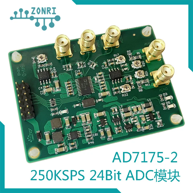 Ad7175 2 250ksps / 24bit ADC модуль/дифференциальный Биполярный вход|Запчасти для