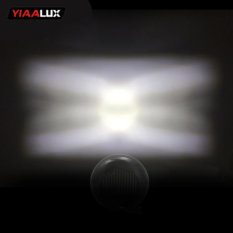 Хромированная отделка светодиодный фонарь для ралли MINI Cooper передний бампер