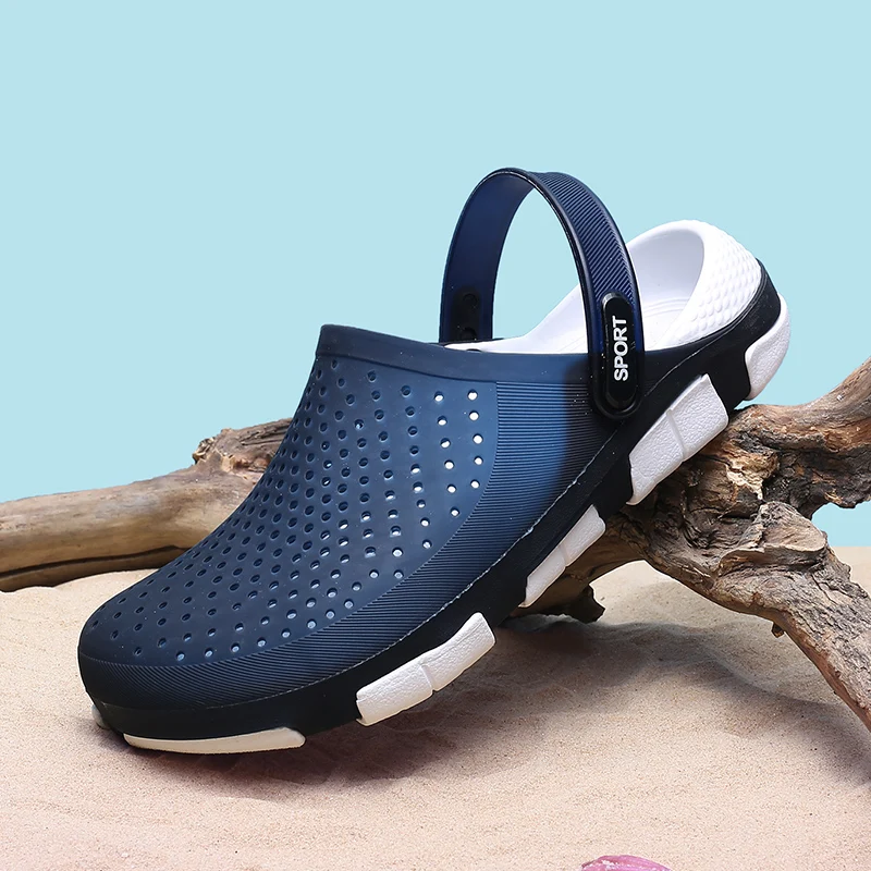 Мужские Пляжные шлепанцы для сада и пляжа Классические сандалии плавания