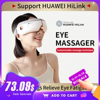 kaisum a3 wireless eye massager works with huawei hilink foldbale eye massager with 8 airbags 5 modes surround stereo usb charge