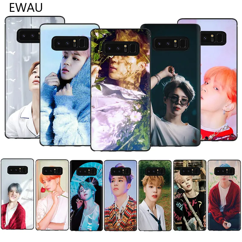 EWAU Jimin красивый мягкий ТПУ чехол для телефона Samsung Galaxy A3 A5 A6 7 8 9 2018 A10S 20S 30S 40S 50S 60 70 |