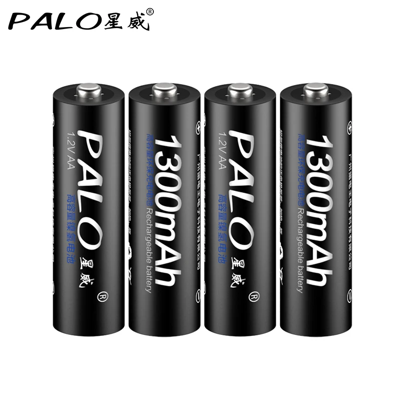 1 2 V ni mh AA перезаряжаемая батарея 1300mAh 2A nimh батареи|Перезаряжаемые батареи| |