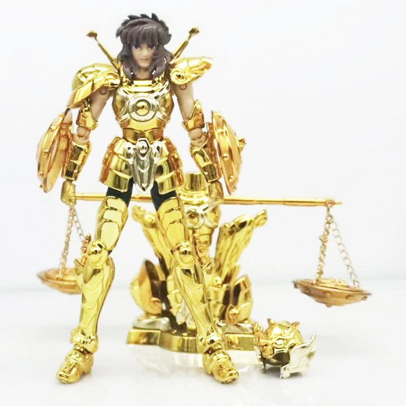 

Экшн-фигурка модель игрушки в ассортименте Saint Seiya Libra Dohko в форме объекта металлическая броня золотой Saint DDP размер ПВХ Япония унисекс