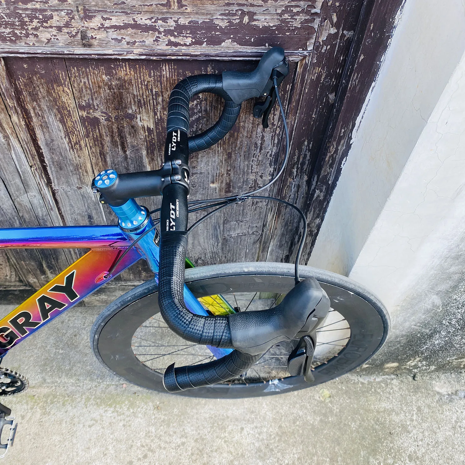 Дорожный велосипед 16 скоростей с колесами из магниевого сплава 70 мм колесные