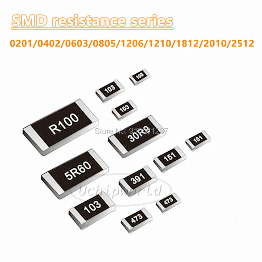 Резистор 2010 1% SMD 10K 11K 12K 13K 15K 16K 18K 20K 22K 24K 27K 30K 33K 36K 39K 43K 47K 51K 56K 62K 68K 75K 82K 91K Ом|Индукторы|