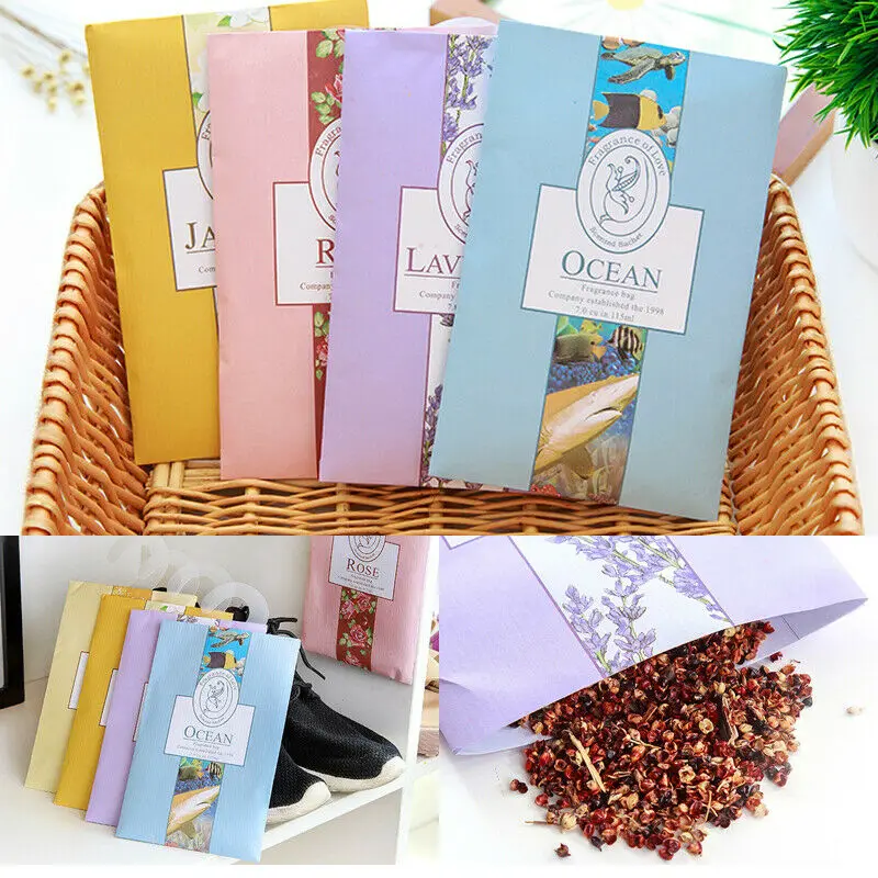 2019 Fashion Brand New Hot Sales Premium 1PC Hanging Fragrance Scent Sachet Bag Air Fresh Car Wardrobe Closets | Дом и сад