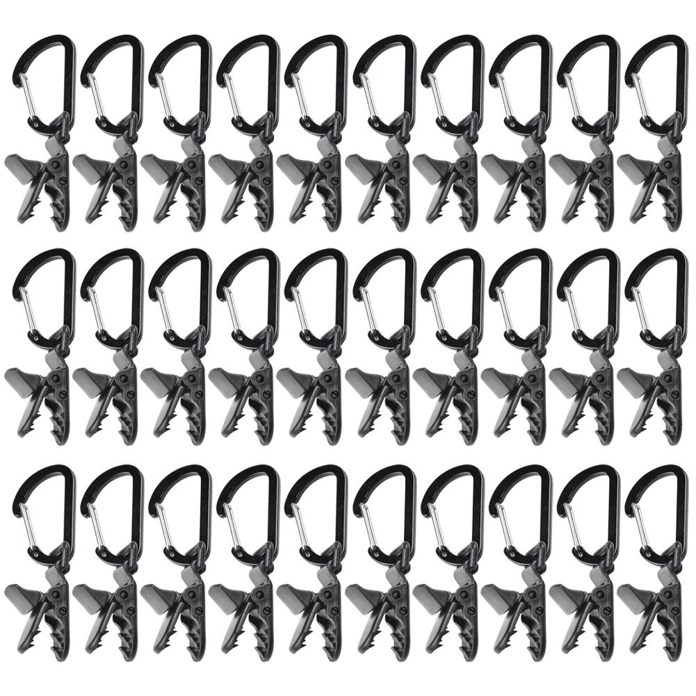 Карабин для крепления палатки тактический держатель с зажимом бутылки водой