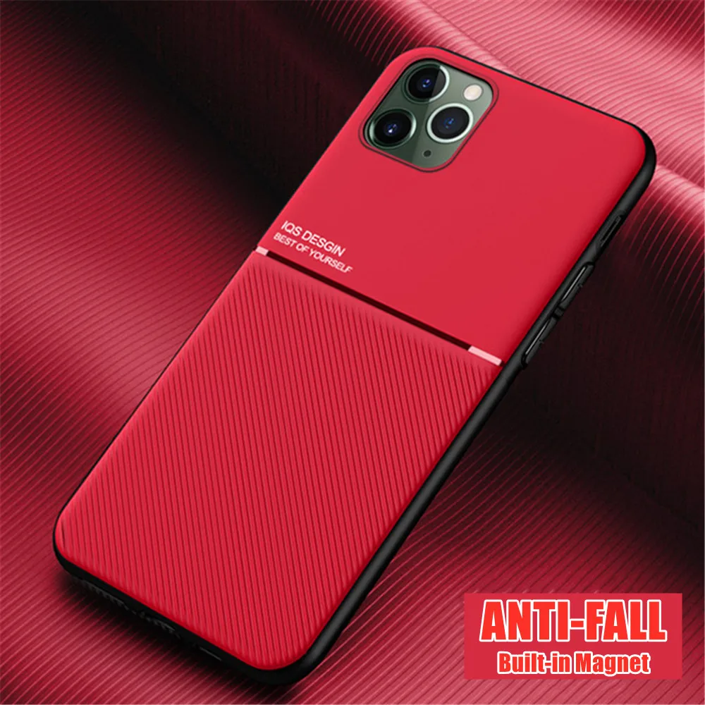 

Magnet Anti Shock TPU Cover Coque Funda For iPhone 11 12 Pro XS Max Mini 7 8 6 6S Plus XR X 5 5S SE 2 2020 7+ 8+ Case Capa