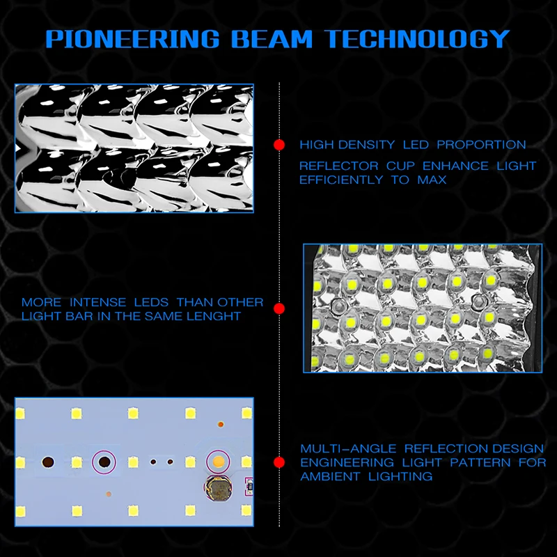 72 Вт 12 в рабочий Головной фонарь Автомобильный светодиодный светильник s