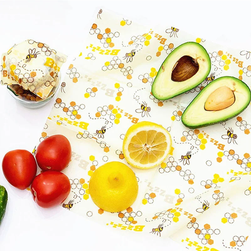 Пчелиный воск Обёрточная бумага Экологичные многоразовые Еда устойчивого