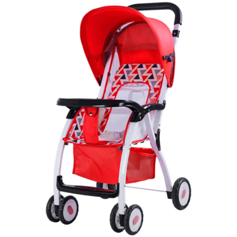 Детская прогулочная коляска складсветильник легкая регулируемая удобная