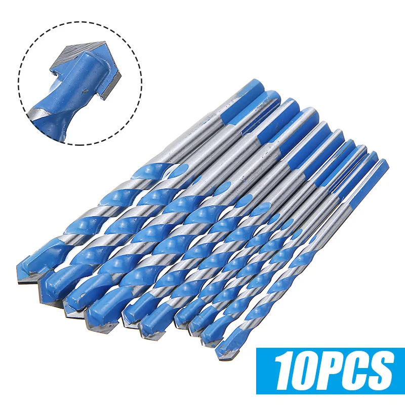 10 шт. Вольфрам твердосплавные сверла Многофункциональный конечной штамповки под
