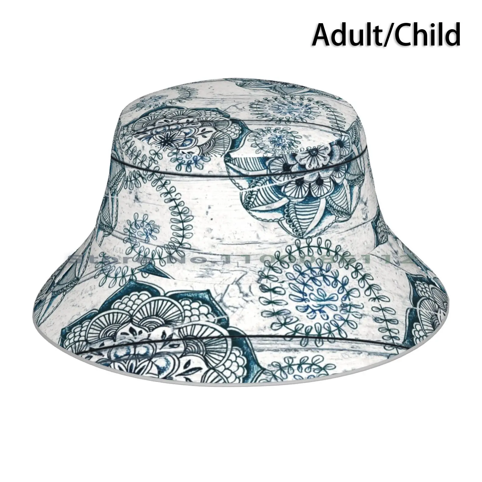 

Shabby Chic Navy Blue Doodles On Wood Bucket Hat Sun Cap Micklyn Shabby Chic Wooden Textured Textures Patterns Hand Drawn