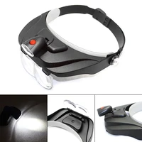 practical multifunctional head mounted magnifying glass for reading repair maintenance inspection exquisite workmanship