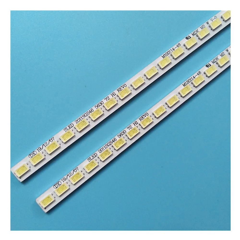 10pcs LED strip 72leds SLED 2011SGS46 5630 72 H1 REV0 LJ64-03035A for Samsung LTA460HJ15 LTA460HJ14 LTA460HQ12 enlarge
