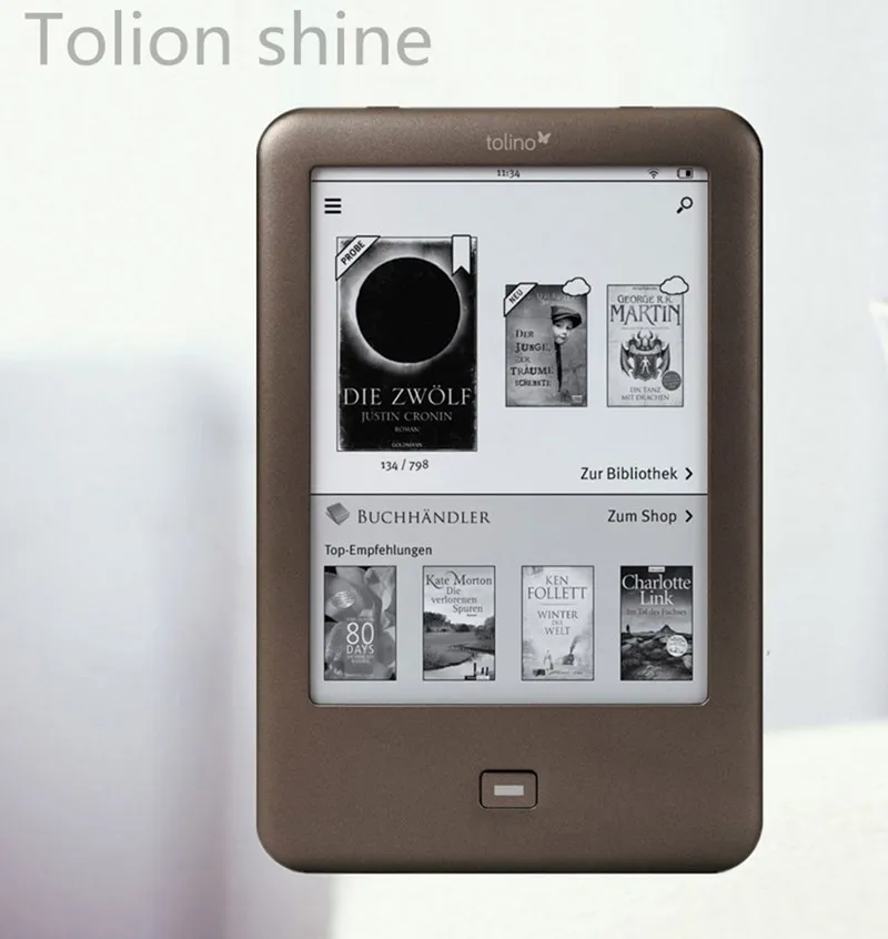 Устройство для чтения электронных книг Tolino Shine 1 устройство Wi Fi 4 Гб электронные