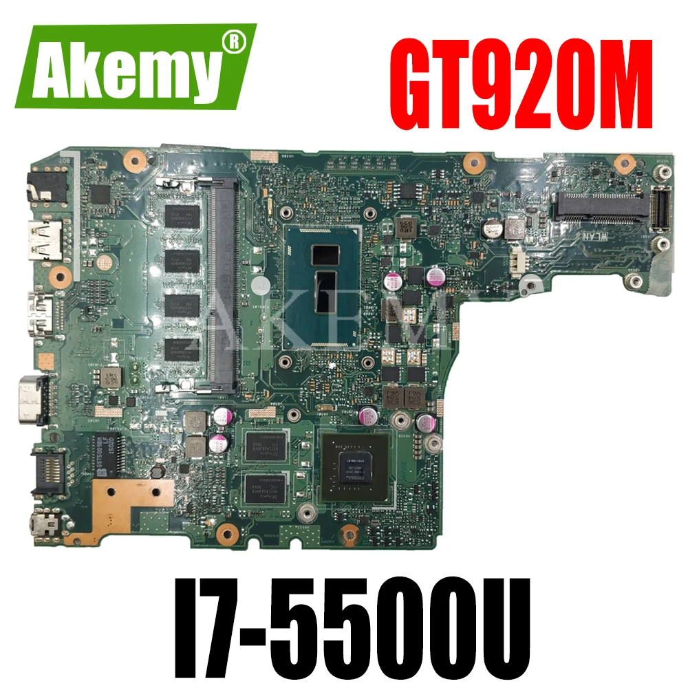 

Новинка! Akemy X302LJ MAIN_BD._ 4G/I7-5500U/AS GT920M V2G материнская плата для For For For Asus X302L X302LA X302LJ материнская плата для ноутбука 100% протестирована