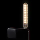 Мини Портативный USB светодиодный книжный светильник DC5V ультра яркая лампа для чтения 3 светодиода 8 светодиодов SMD 5630 5730 светильник s для ПК ноутбука