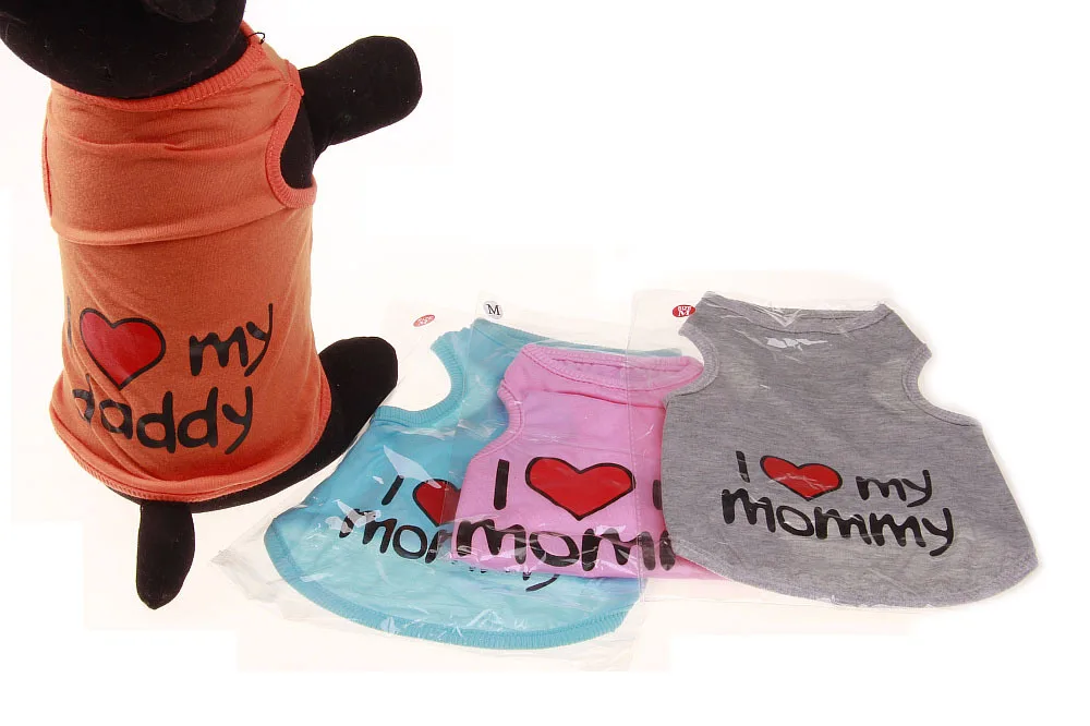 Одежда для домашних животных жилет собак модный маленьких летняя жилетка одежда