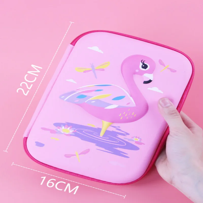 Симпатичный футляр для карандашей Единорог большой емкости Пенал Kawaii Trousse Scolaire