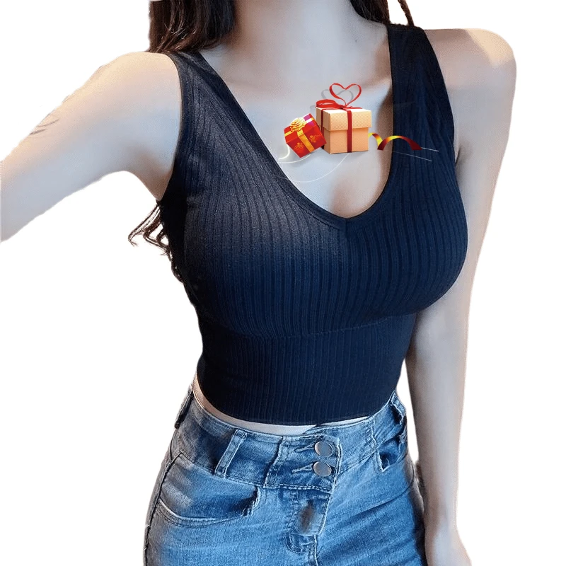 

Crop Top Women Tank Tube Lingerie Corset Undefined Tops Bralette Push Up Bra Sexy Sports Corset Mujer Soutien Gorge