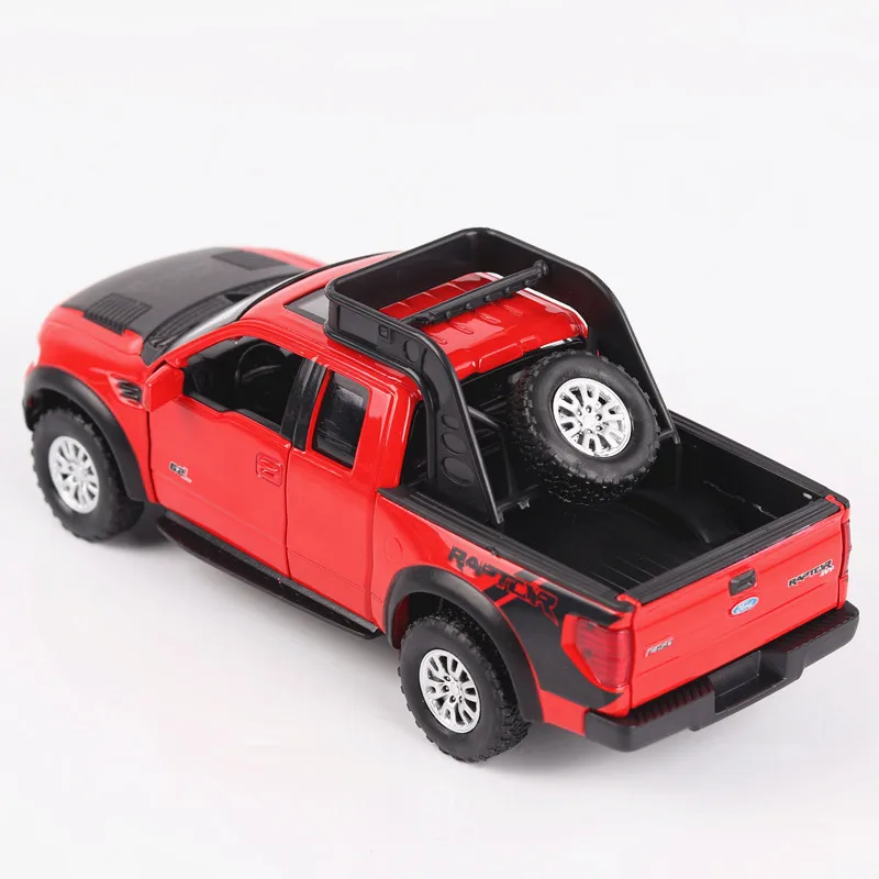 Модель литая автомобиля Ford Raptor 1/32 модифицированный автомобиль из металлического
