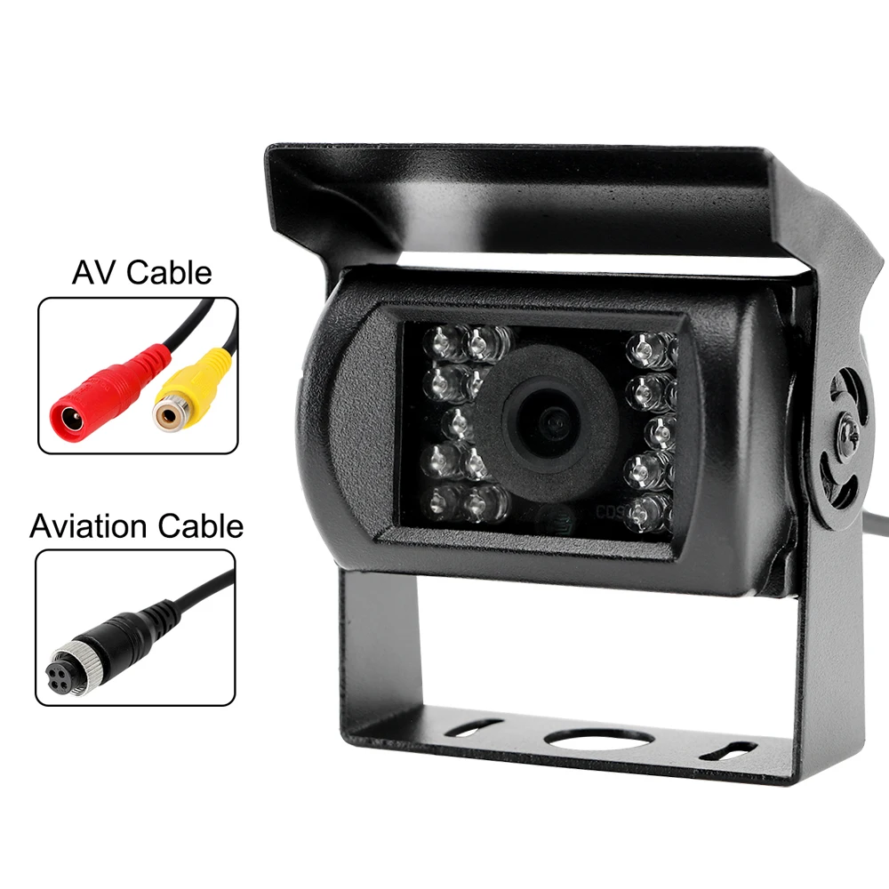 

Автомобильная ИК камера ночного видения для грузовика прицепа парковочная камера заднего вида монитор высокой четкости поддержка шины фот...