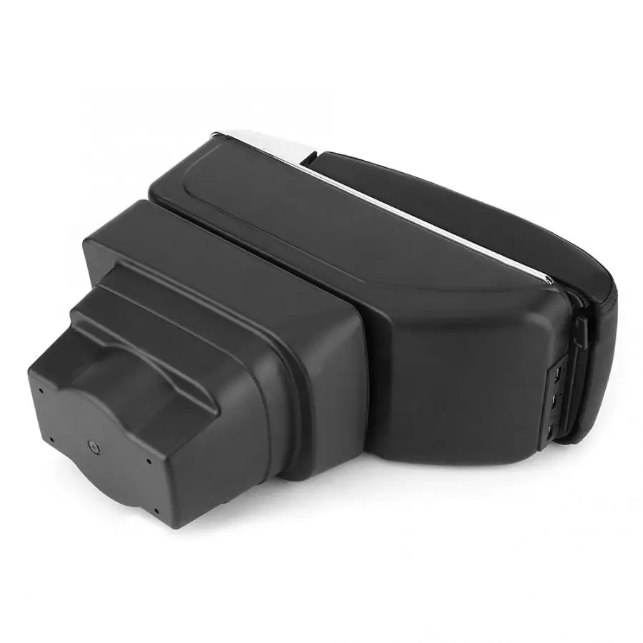 Автомобильный ящик для хранения центральный подлокотник с подстаканником