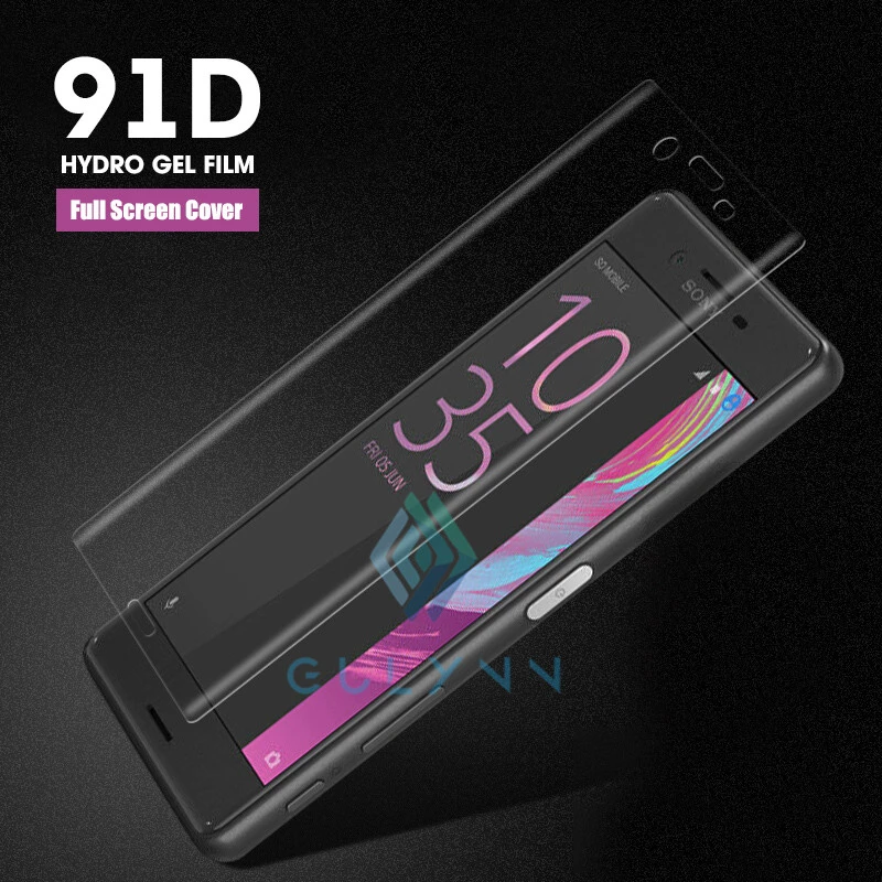 Защитная пленка для Sony Xperia XA1 XA2 Ultra XZ 1 2 3 Compact новая 91D Гидрогелевая мягкая защитная