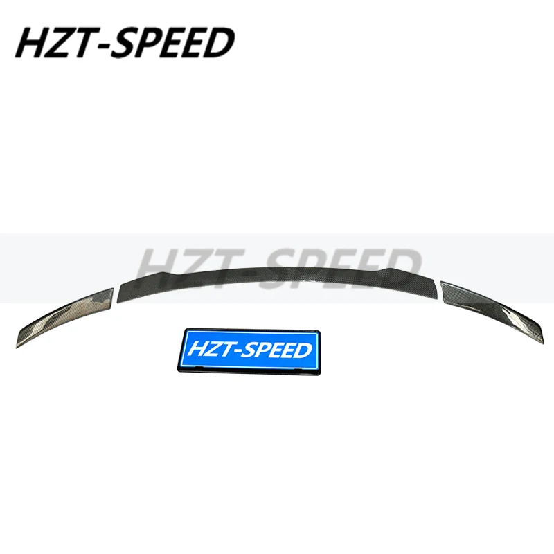 AUDI R8 3 шт углеродное волокно задний багажник спойлер крыло для изменить 2007