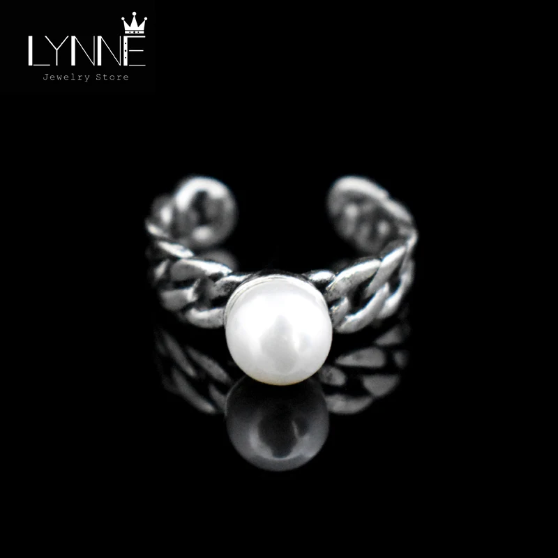 Новое модное античное серебряное покрытое твист плетение открытые регулируемые