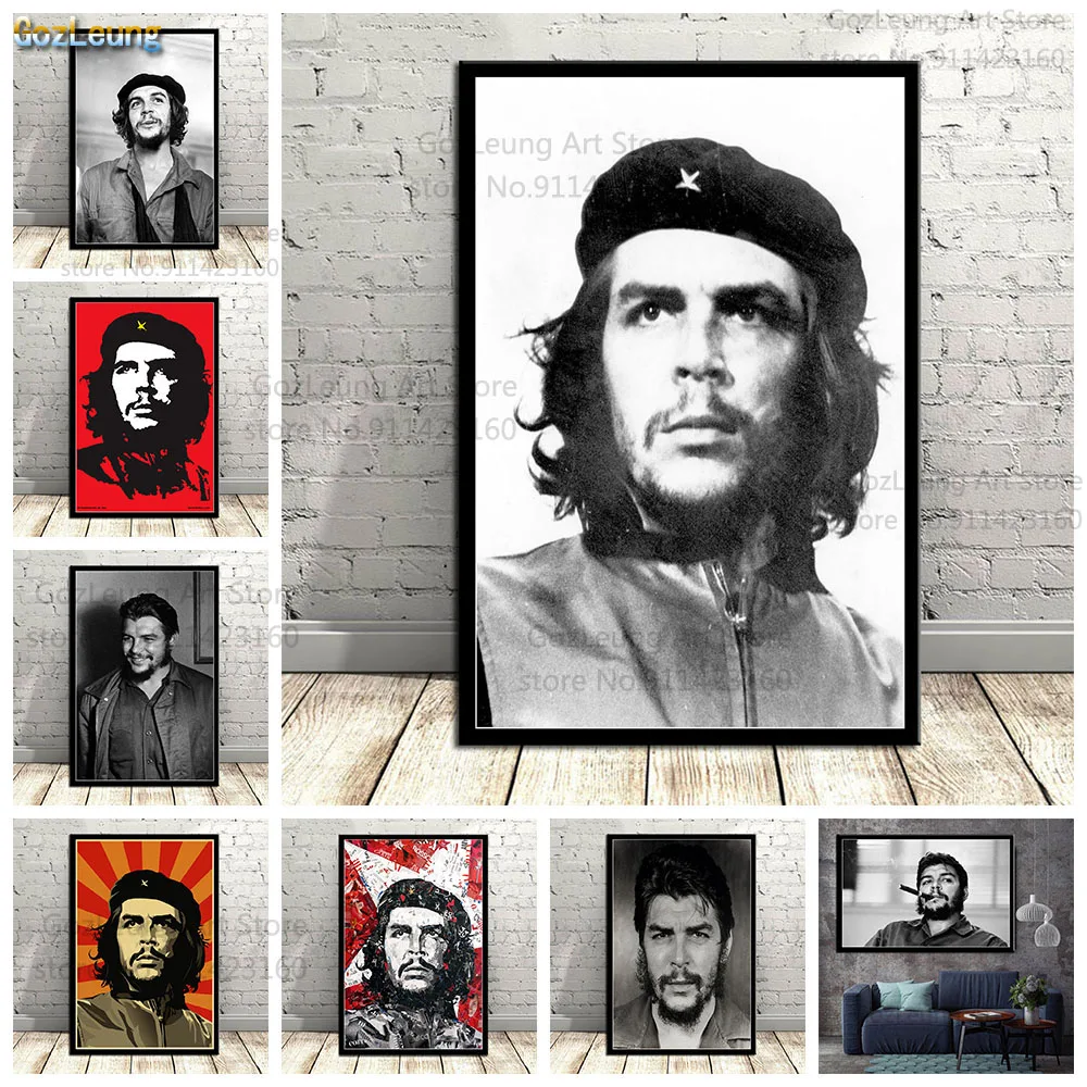Настенная картина Che Guevara постер с изображением Человека в истории картины на