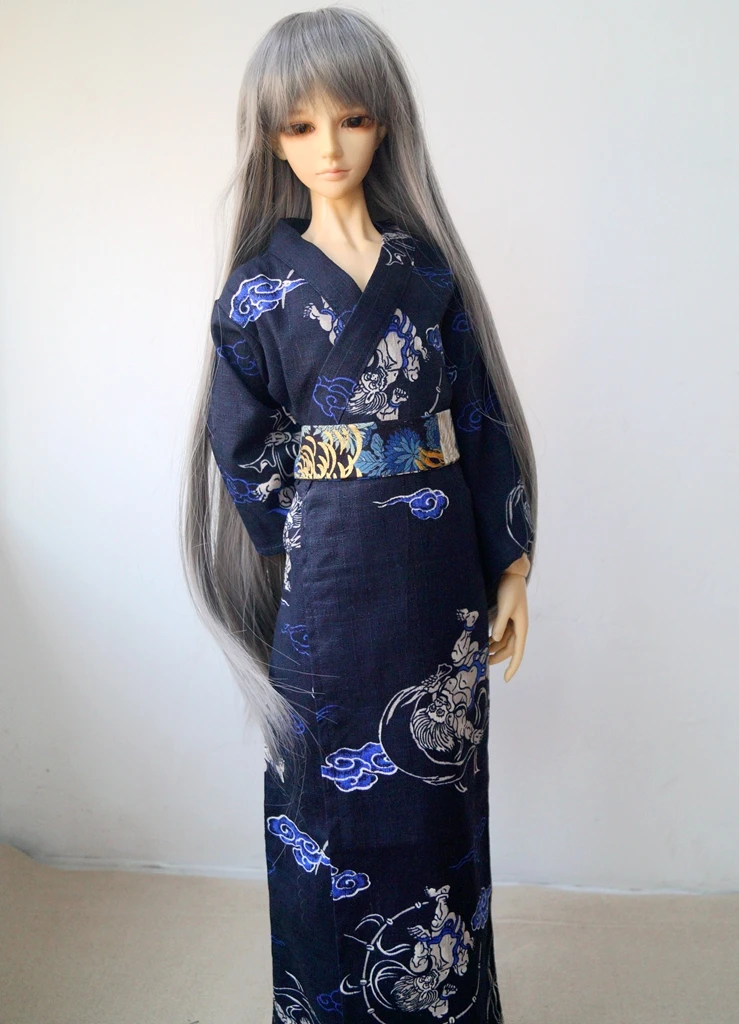 OOAK японский стиль кимоно наряды для 1/4 17 &quot44 см 1/3 1/6 высокий Мужской BJD MSD Yosd DK DZ AOD DD