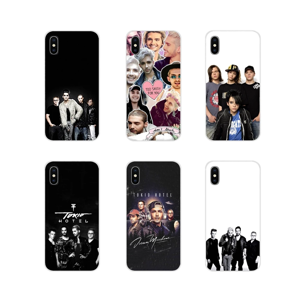 Мягкий прозрачный чехол-сумка для Xiao mi 4 mi 5 mi 5S mi 6 mi A1 A2 5X6X8 9 Lite SE Pro mi Max mi x 2 3 2S Tokio Hotel Bill Kaulitz